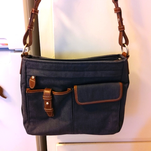 Fossil Bags Fossil Denim Messenger Bag Poshmark